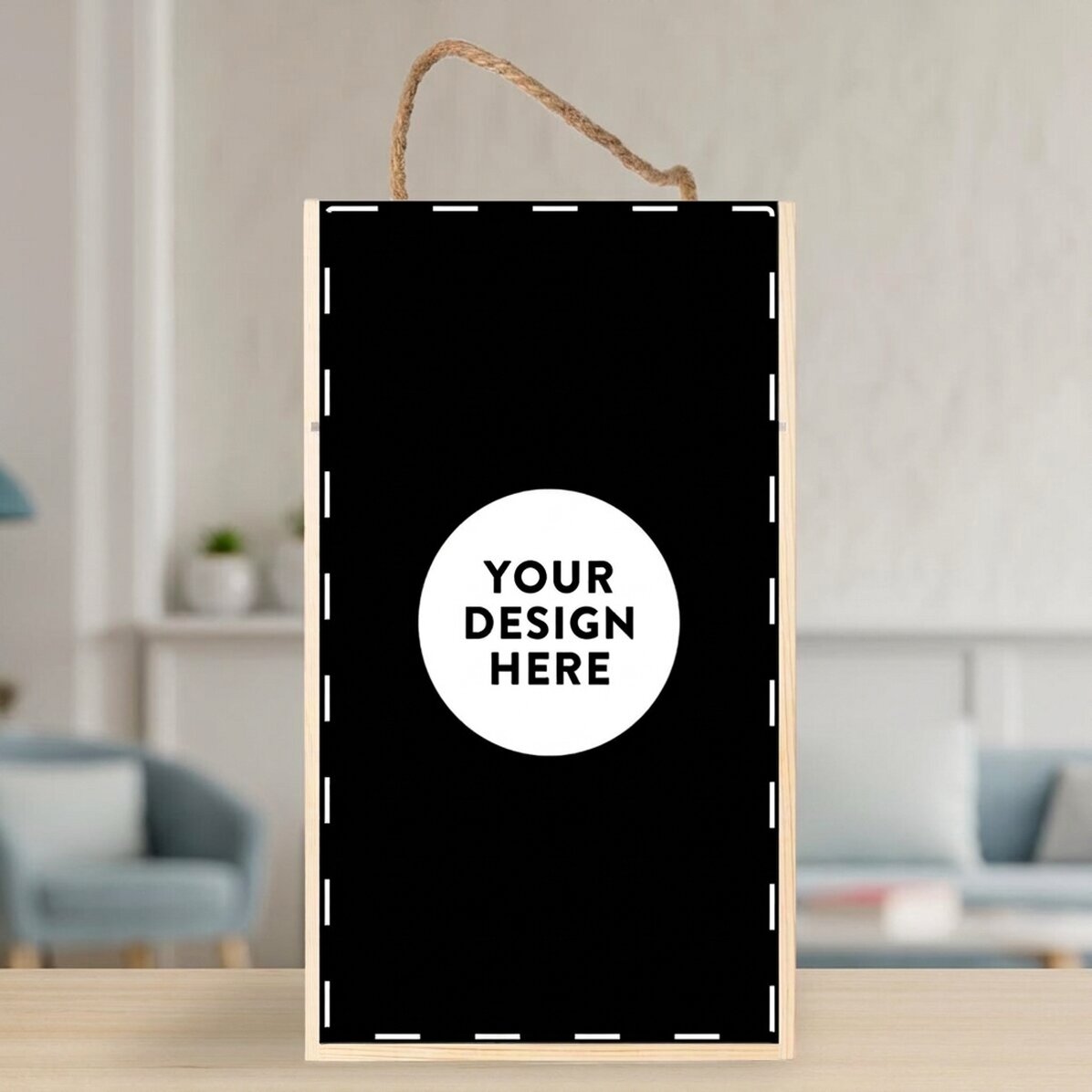 Scatola per 2 bottiglie di vino personalizzata con la tua grafica