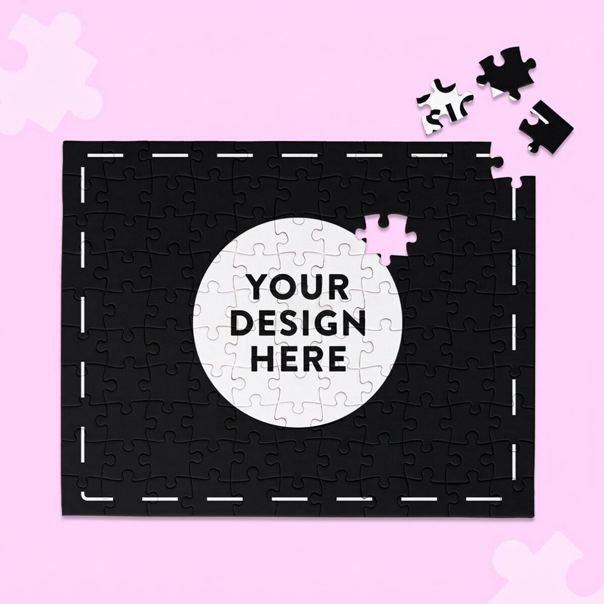 Puzzle personalizzato con la tua immagine, 24x19 cm