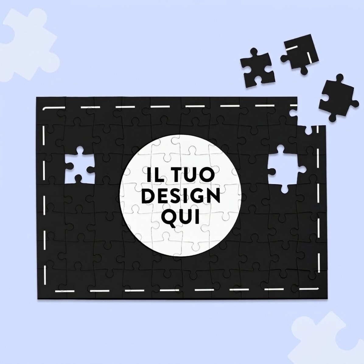 Puzzle personalizzato con la tua immagine, 28x19 cm