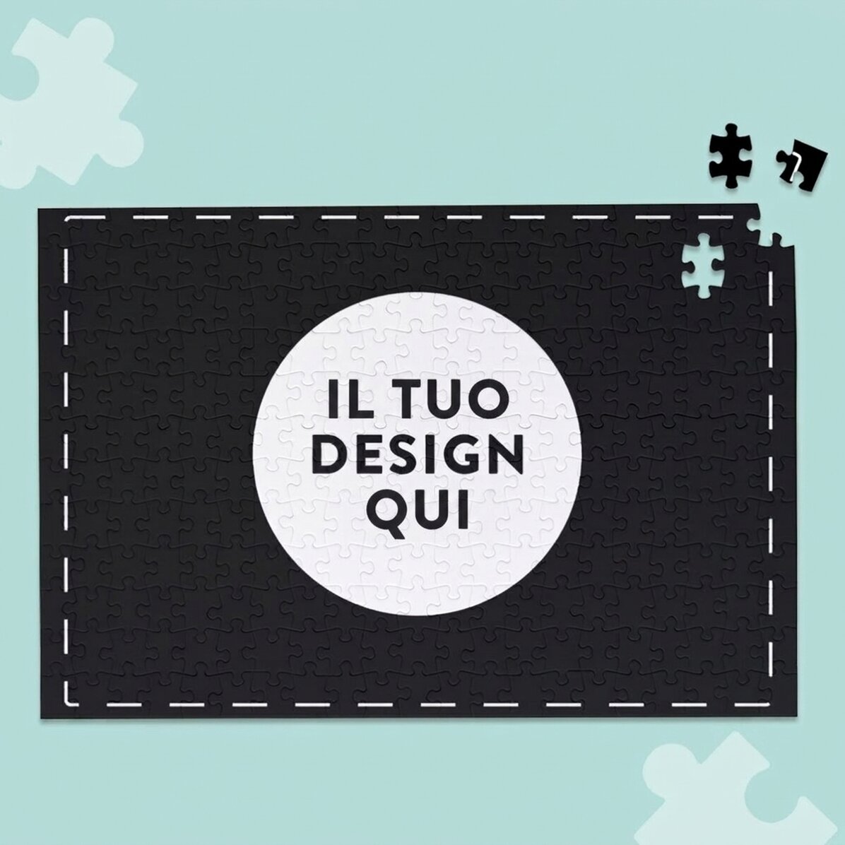 Puzzle personalizzato con la tua immagine, 40x28,5 cm