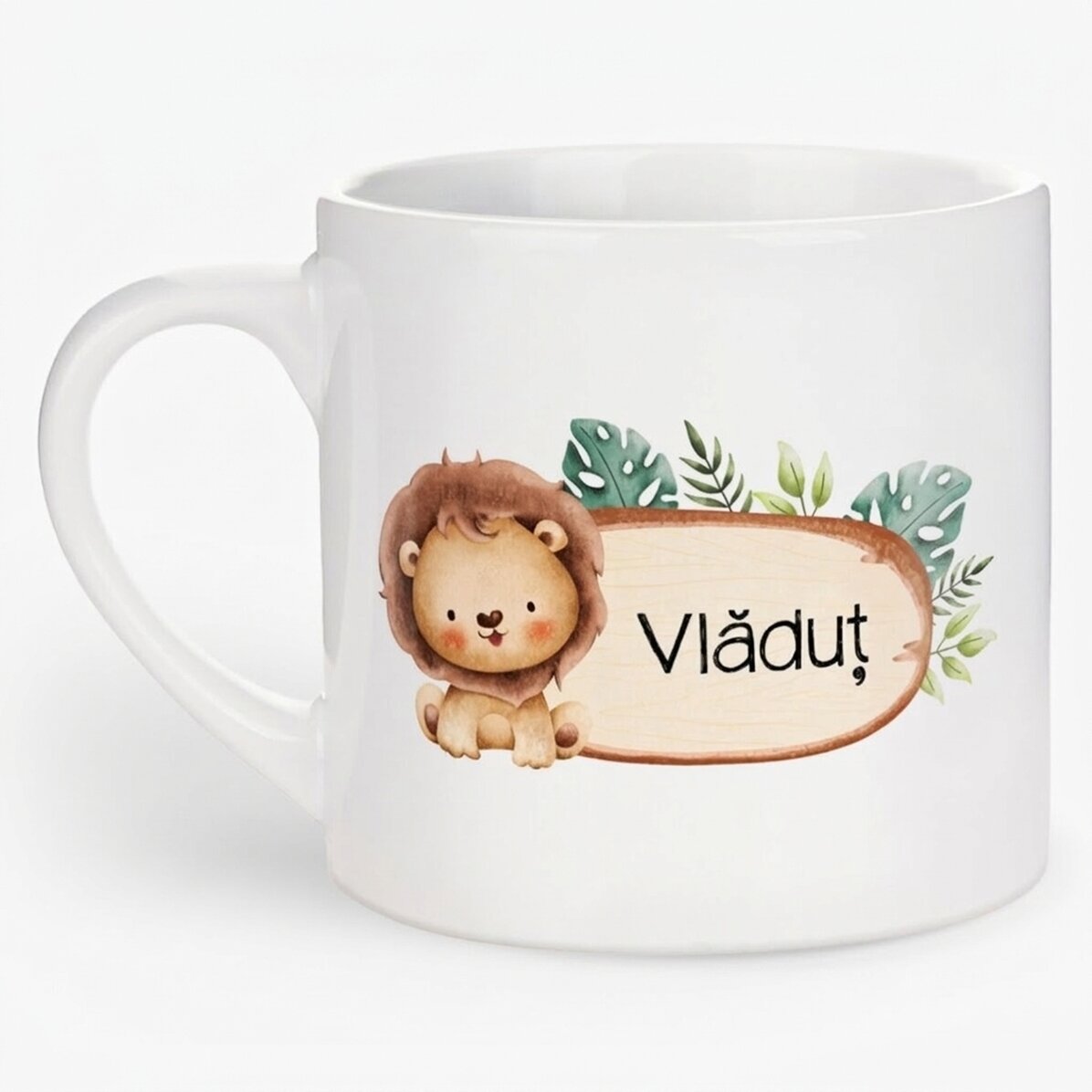 Tazza personalizzata per bambini con nome - Animalute