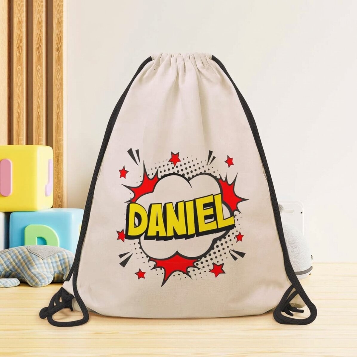 Zaino personalizzato con nome - Comics