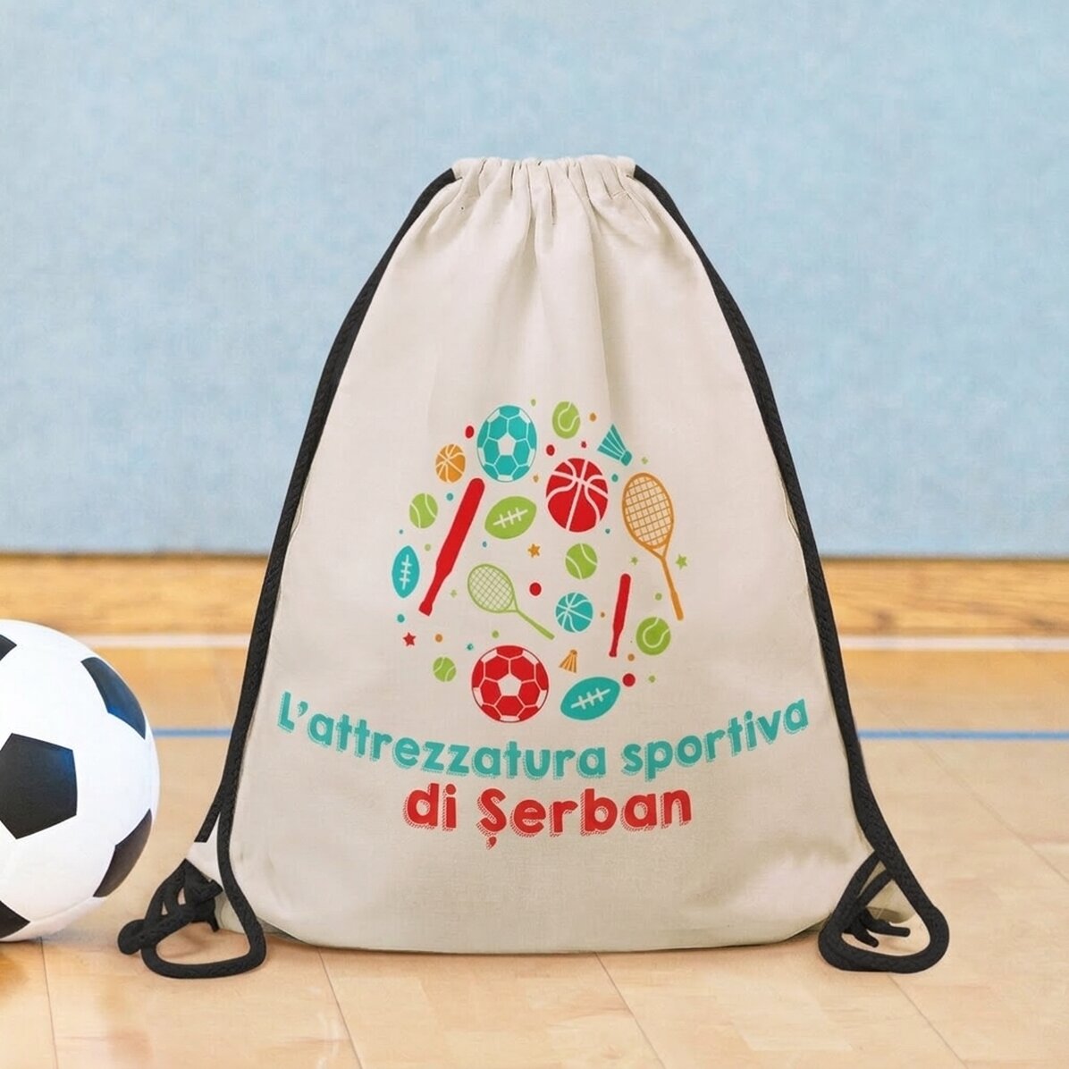 Zaino personalizzato con scritta - Abbigliamento sportivo