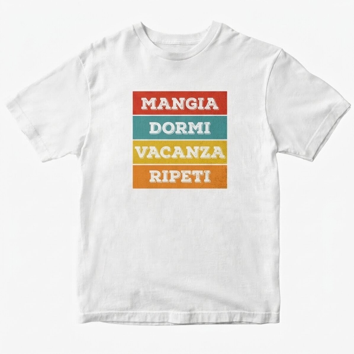 Maglietta personalizzata con scritta - Eat. Sleep...