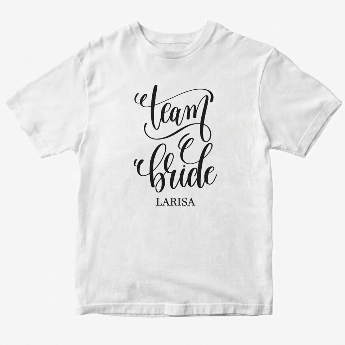 Maglietta personalizzata con scritta per le future spose - Team Bride