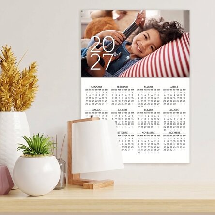 Calendario personalizzato con una foto