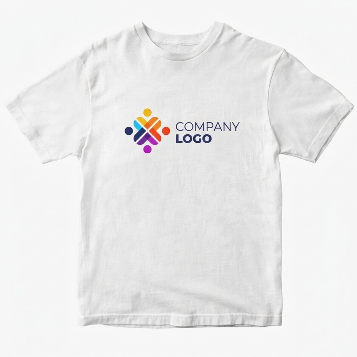 Maglietta in cotone personalizzata con logo “landscape”