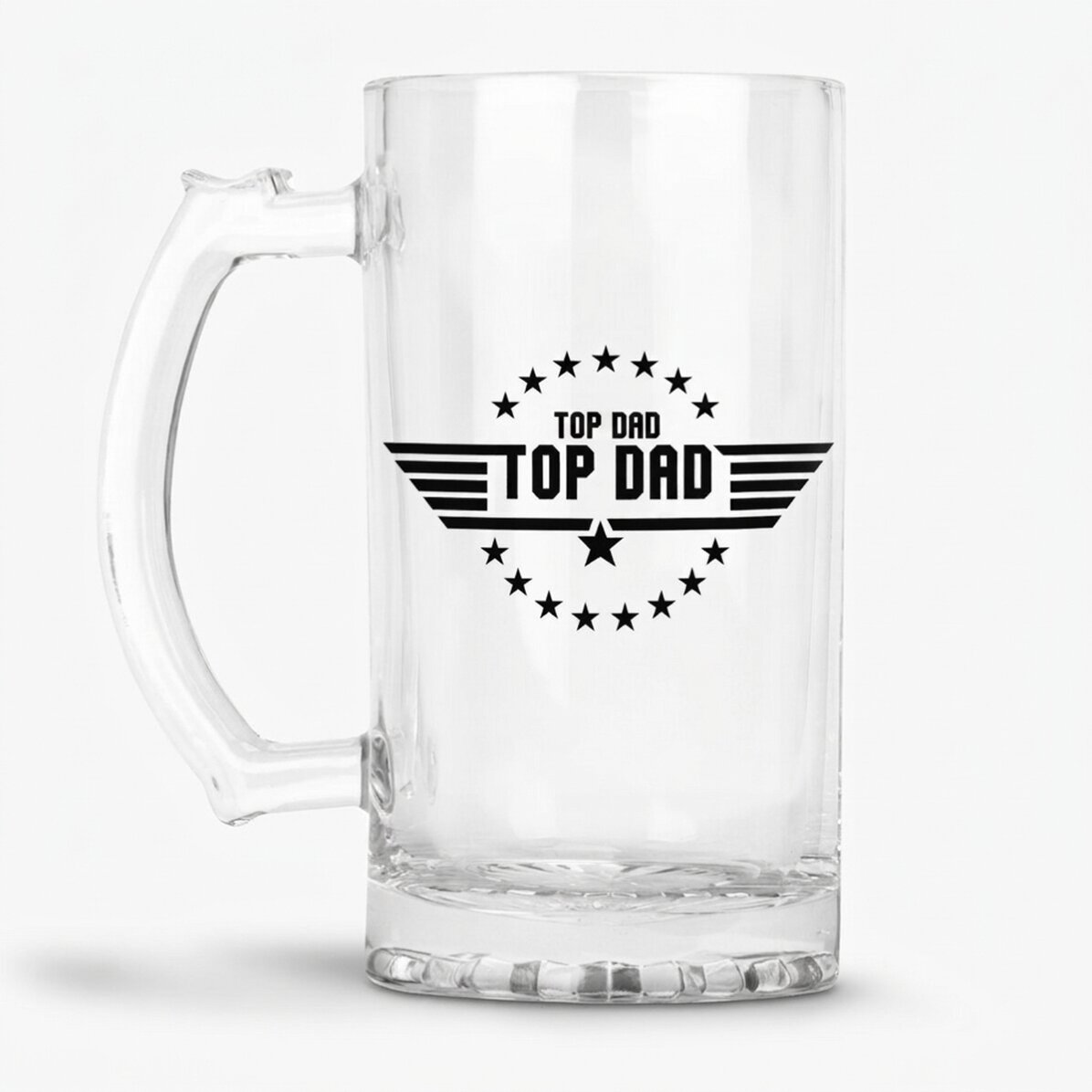 Boccale da birra personalizzato con scritta - Top Dad