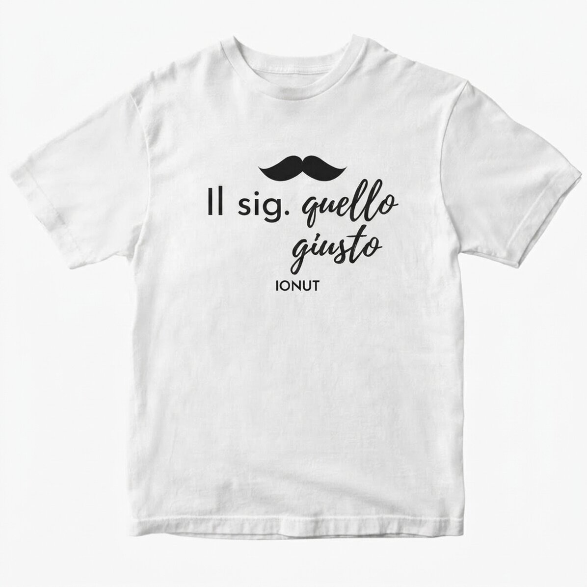Maglietta in cotone personalizzata con scritta - Mr. Right
