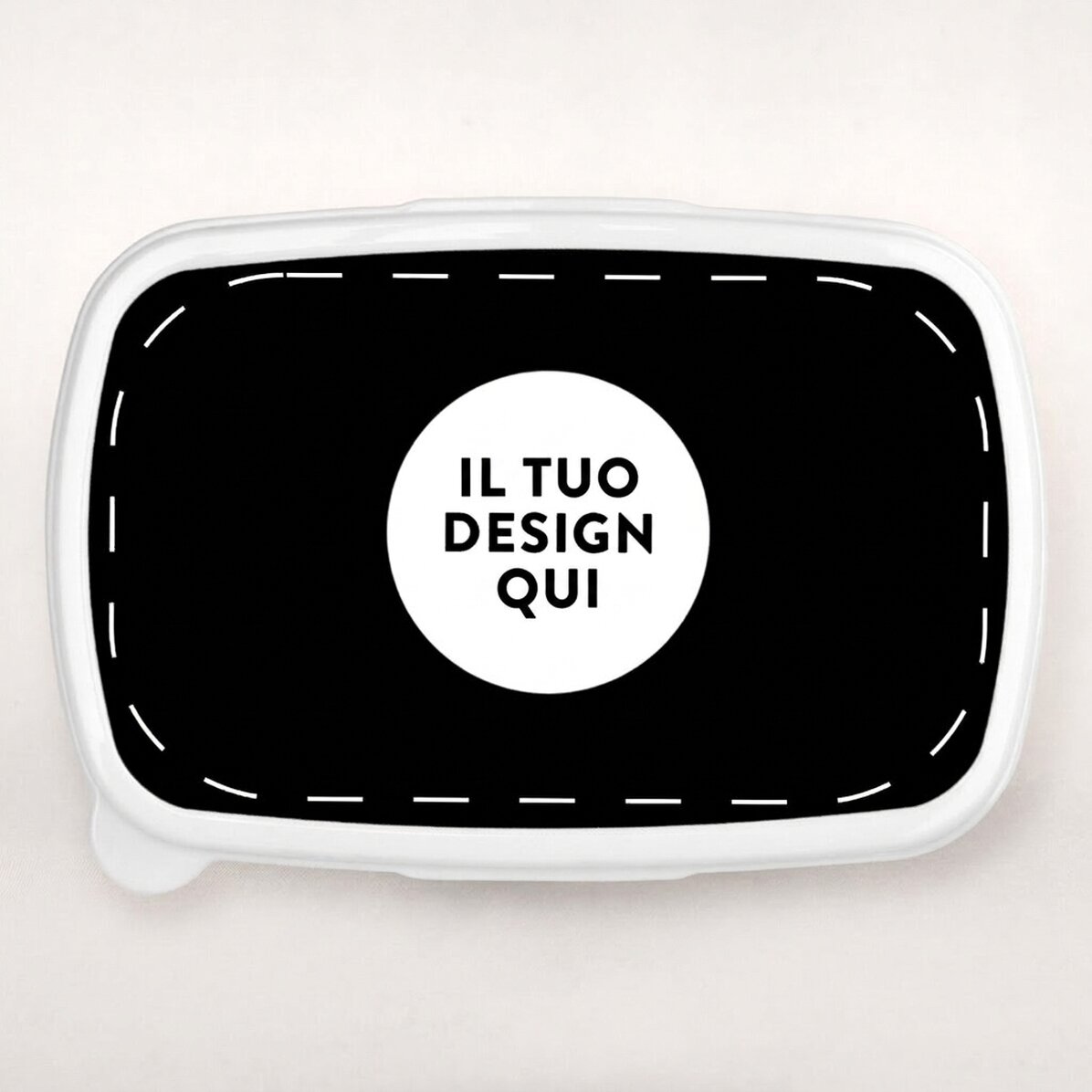 Contenitore per il pranzo, contenitore personalizzato con la tua grafica