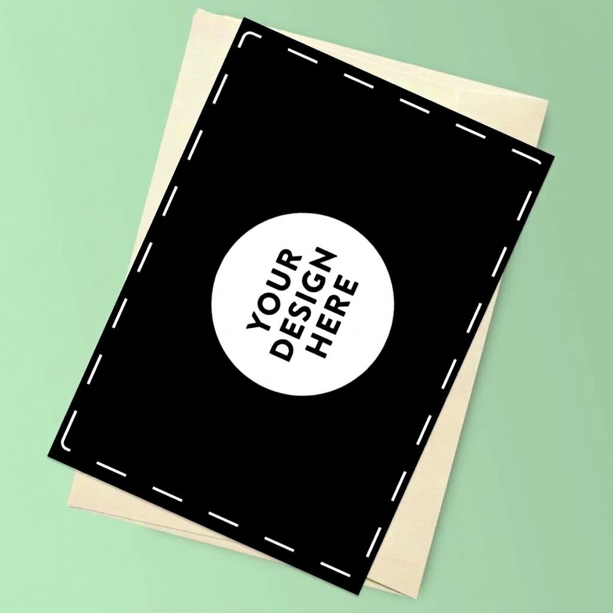 Biglietto di auguri magnetico personalizzato con la tua grafica