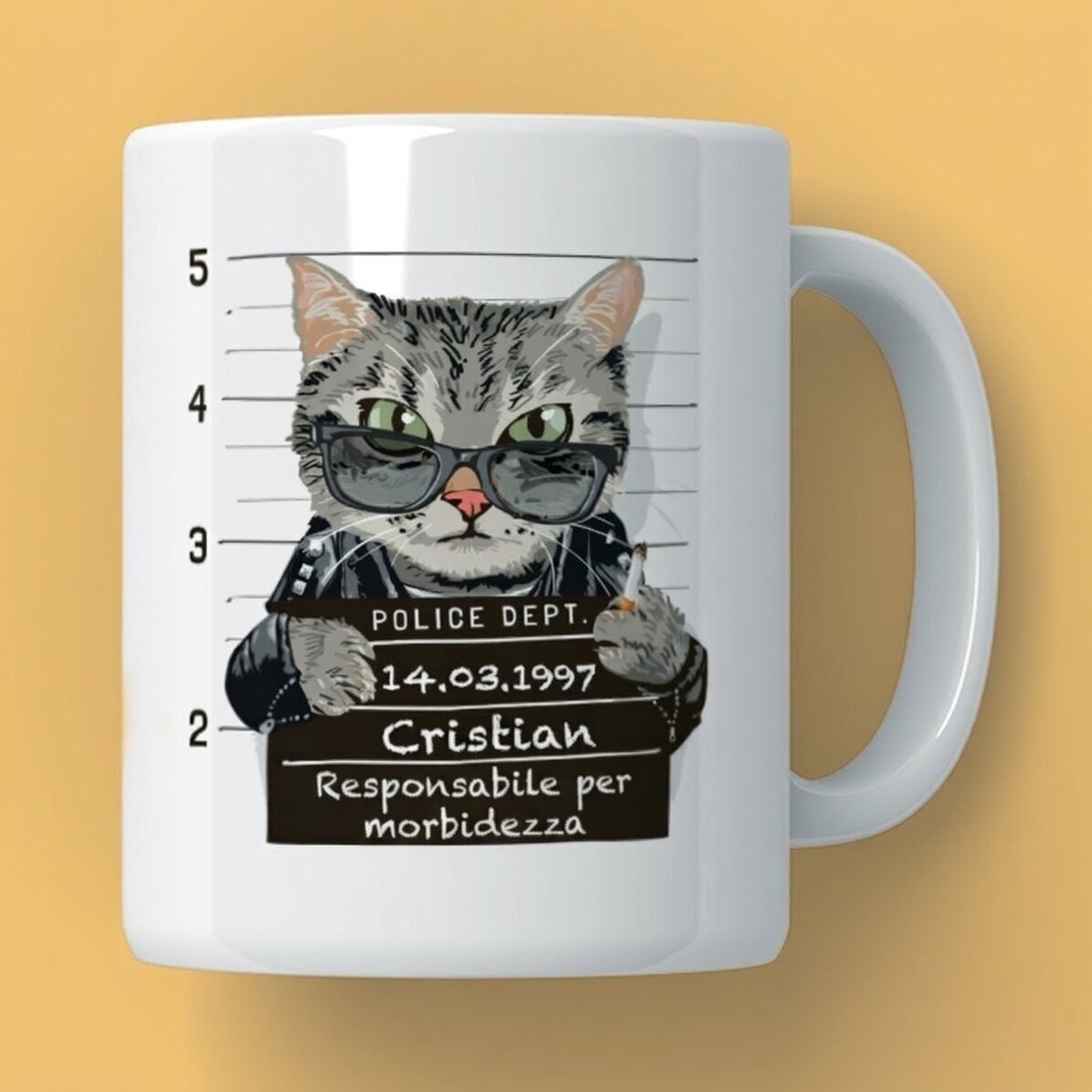 Tazza personalizzata con scritta - Pufosenie