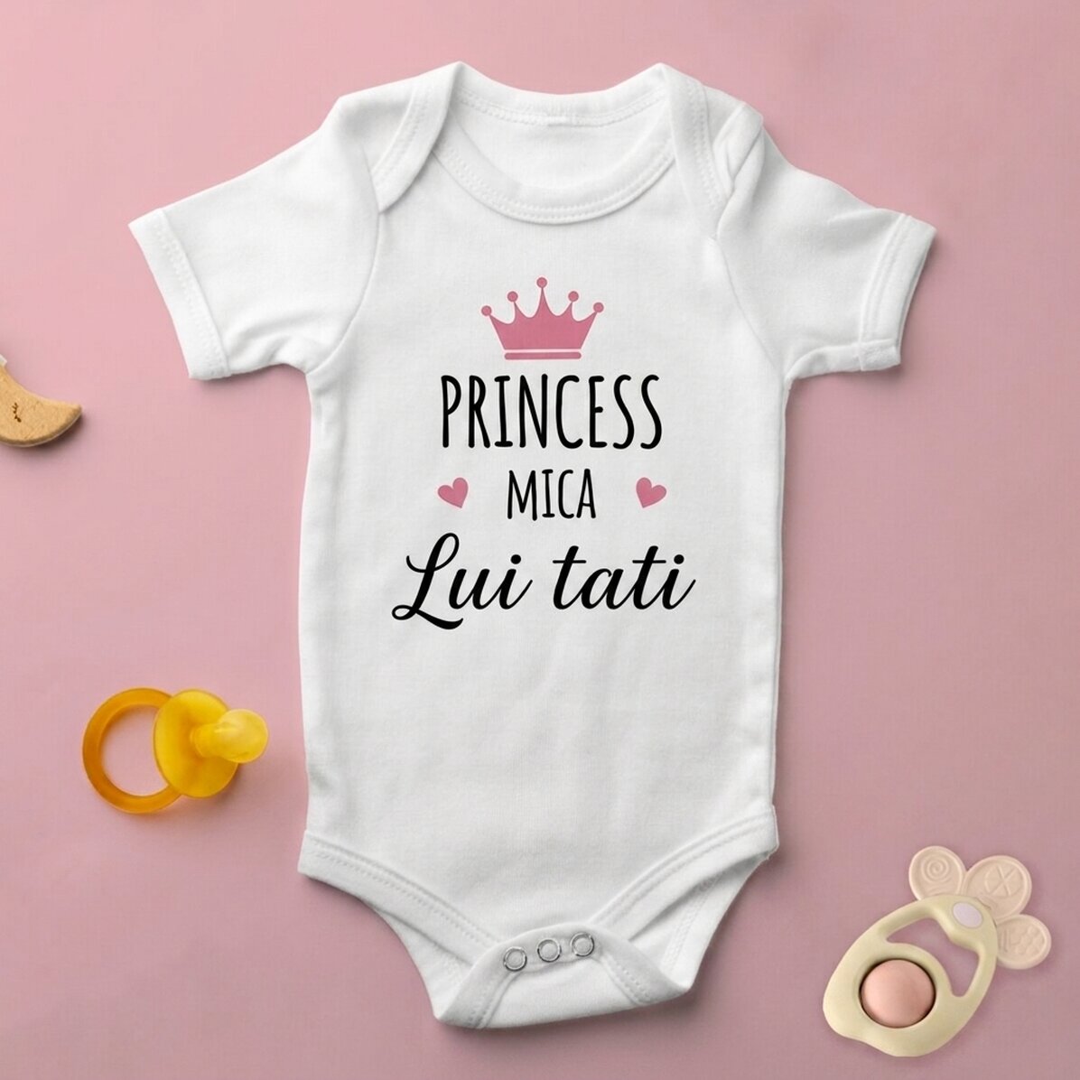 Body personalizzato per bambini con messaggio - Baby