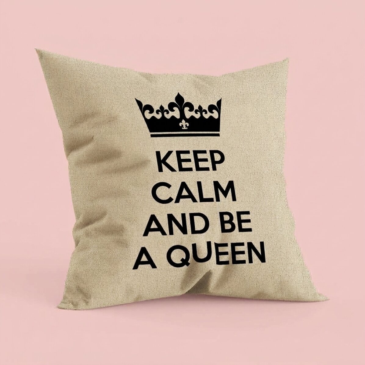 Cuscino personalizzato con scritta - Keep Calm - In