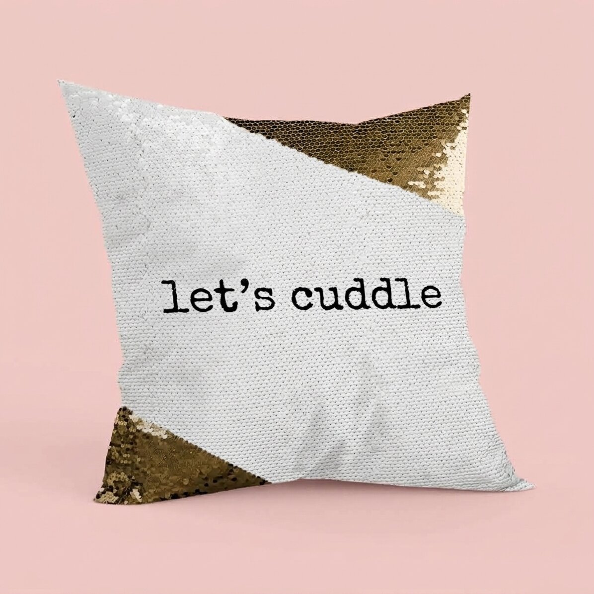 Cuscino personalizzato con scritta - Let