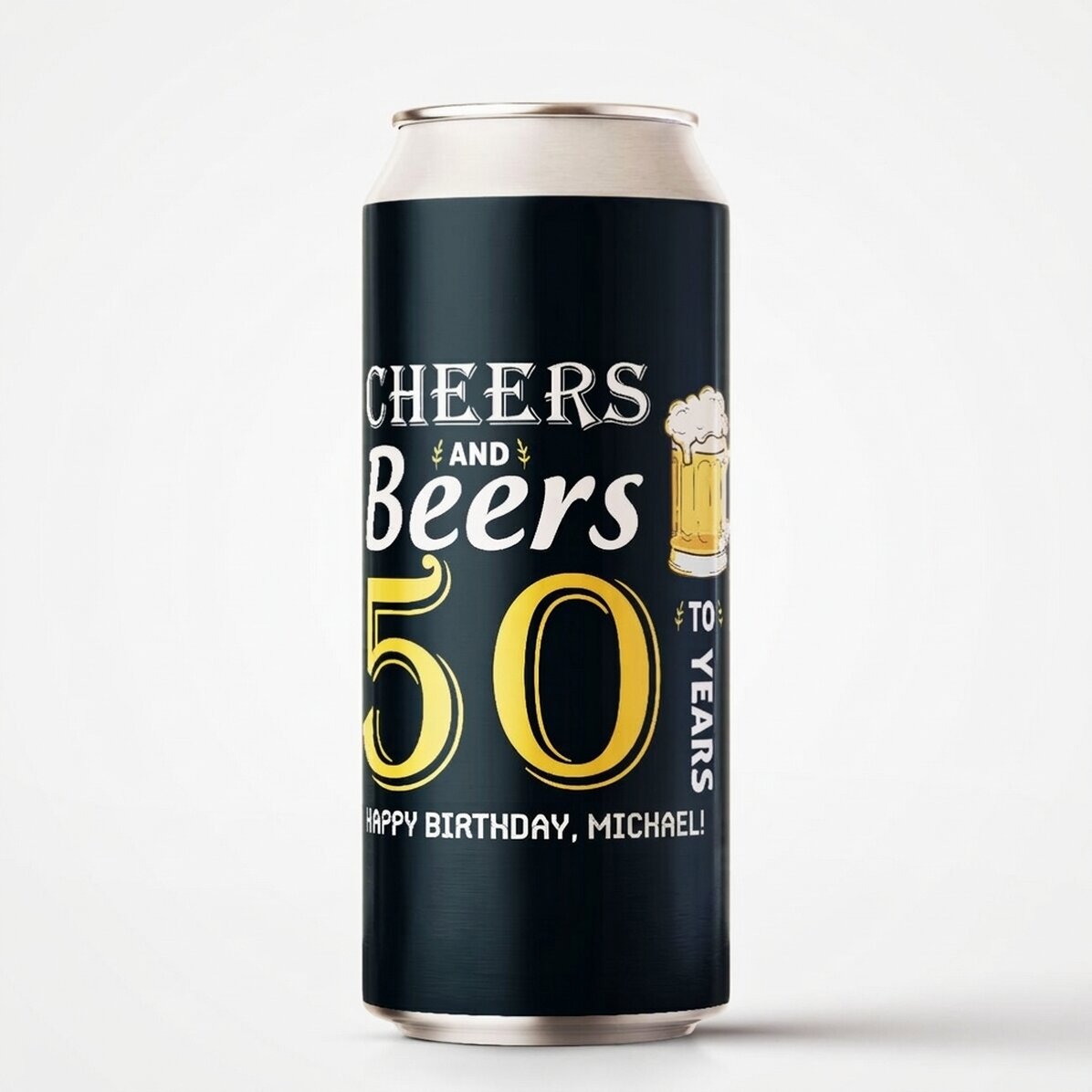 Birra in lattina personalizzata con scritta - Cheers