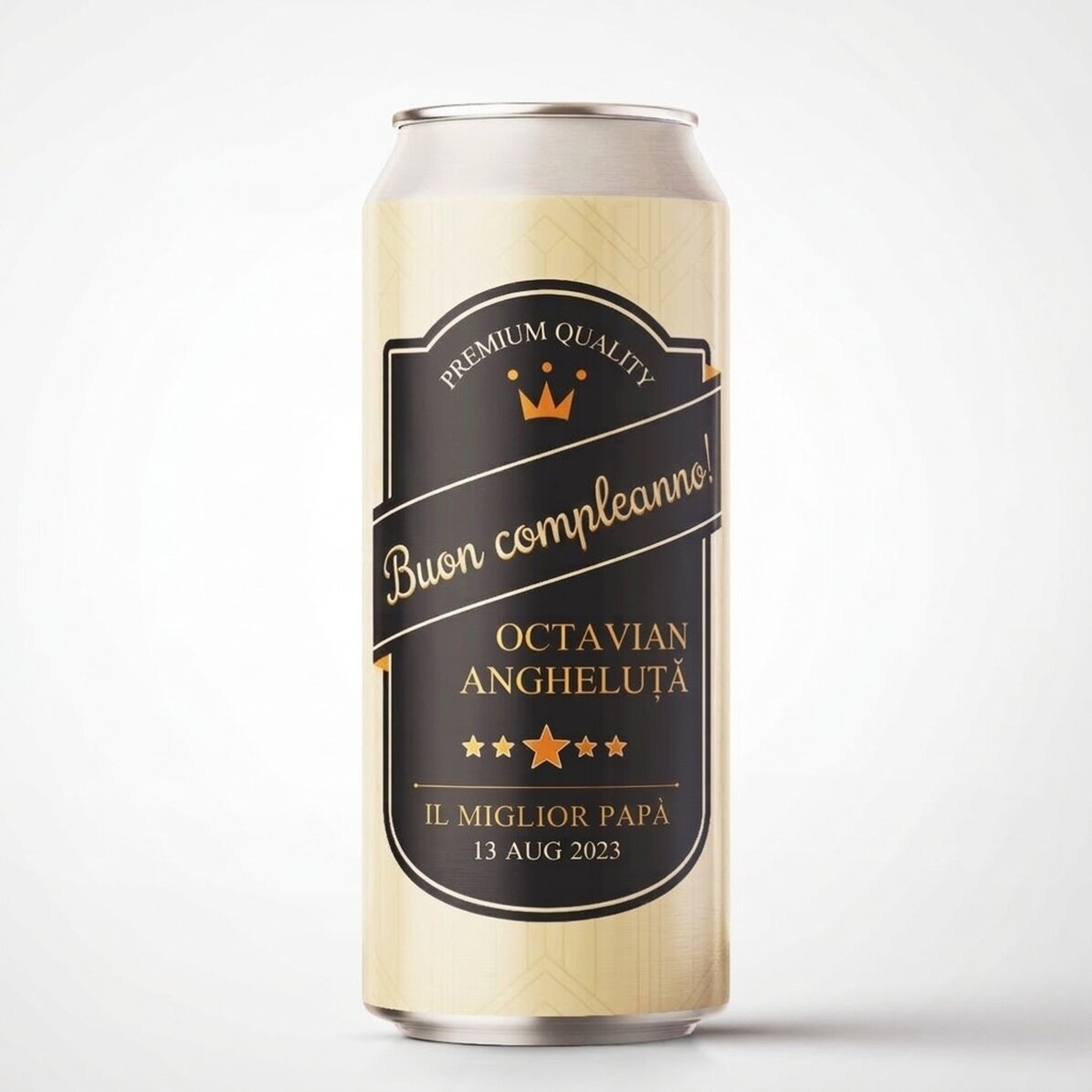 Birra in lattina personalizzata con una scritta - Special for you