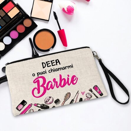 Kit trucco personalizzato con scritta - Barbie