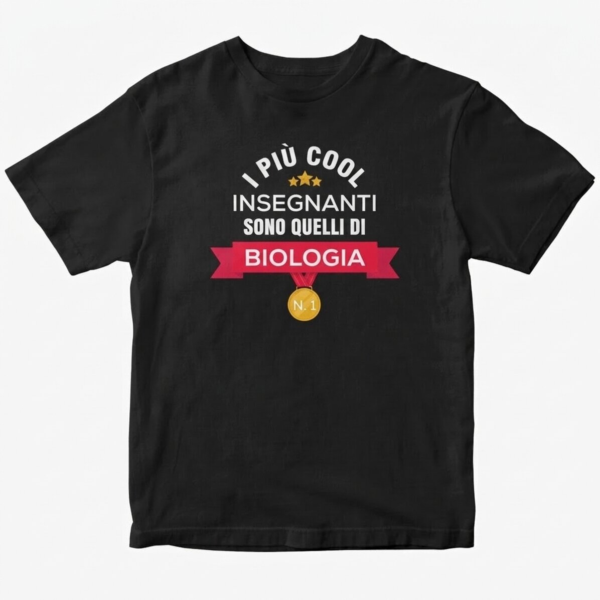 Maglietta in cotone personalizzata con scritta - Insegnanti cool
