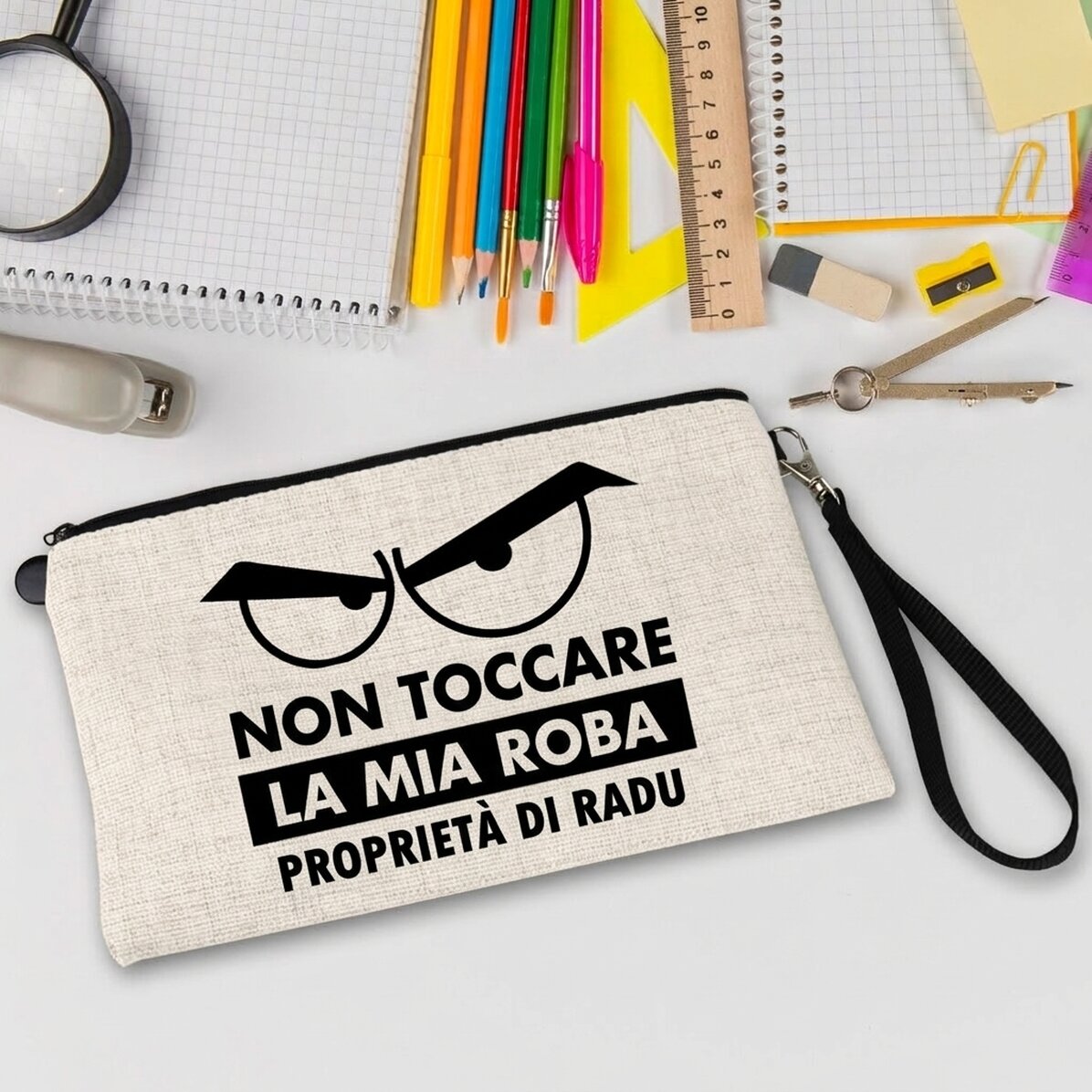 Set per bambini personalizzato con la scritta "Don