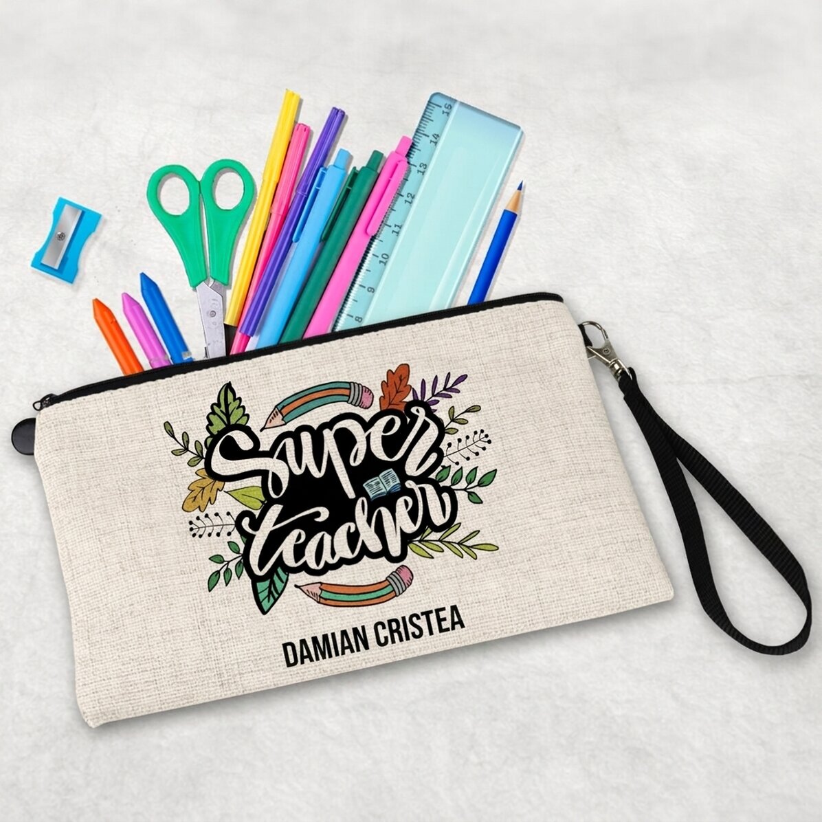 Kit per bambini personalizzato con scritta - Super teacher