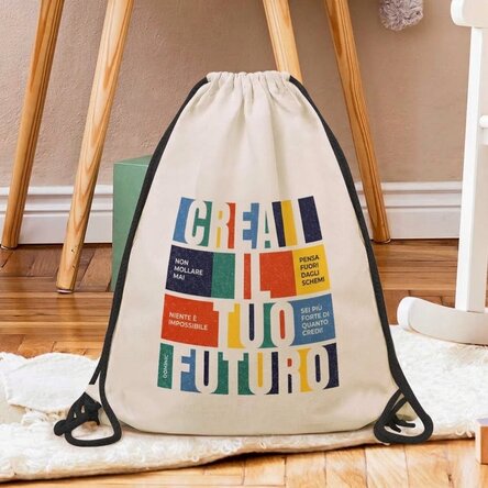 Zaino personalizzato con nome - Create your future