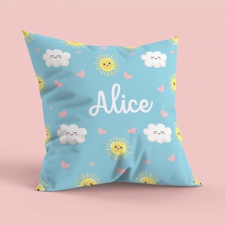 Cuscino personalizzato con nome, formato grande - Norisori