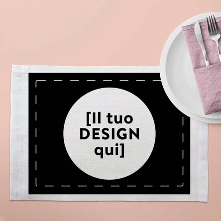 Portapiatto personalizzato con la tua grafica