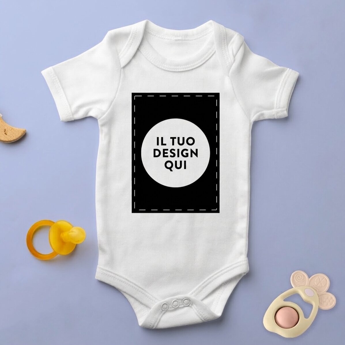 Body per bambini personalizzato con la tua grafica a ritratto