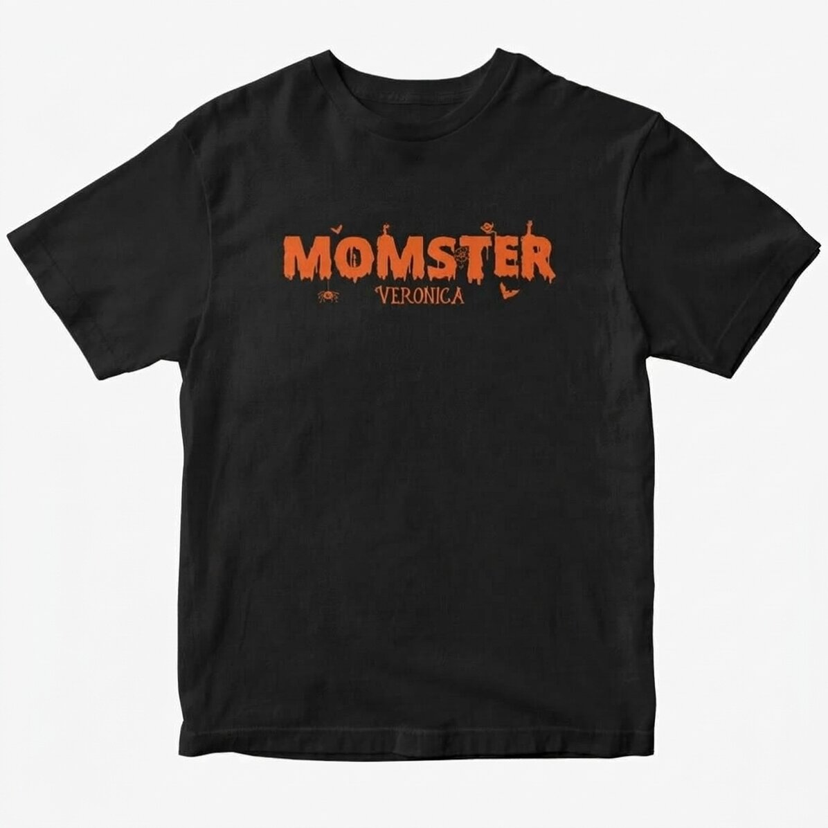 Maglietta in cotone personalizzata con scritta - Momster