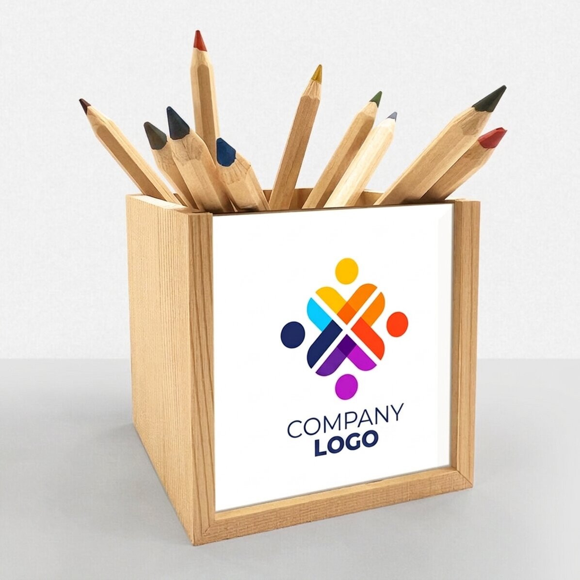 Portamatite personalizzato con logo