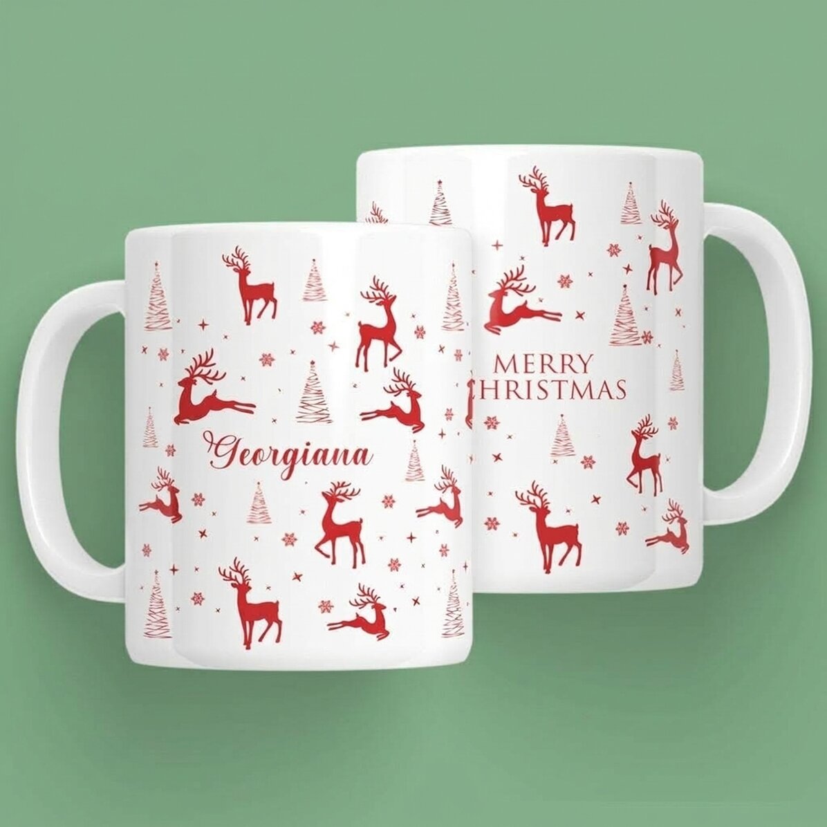 Tazza personalizzata con scritta - Natale