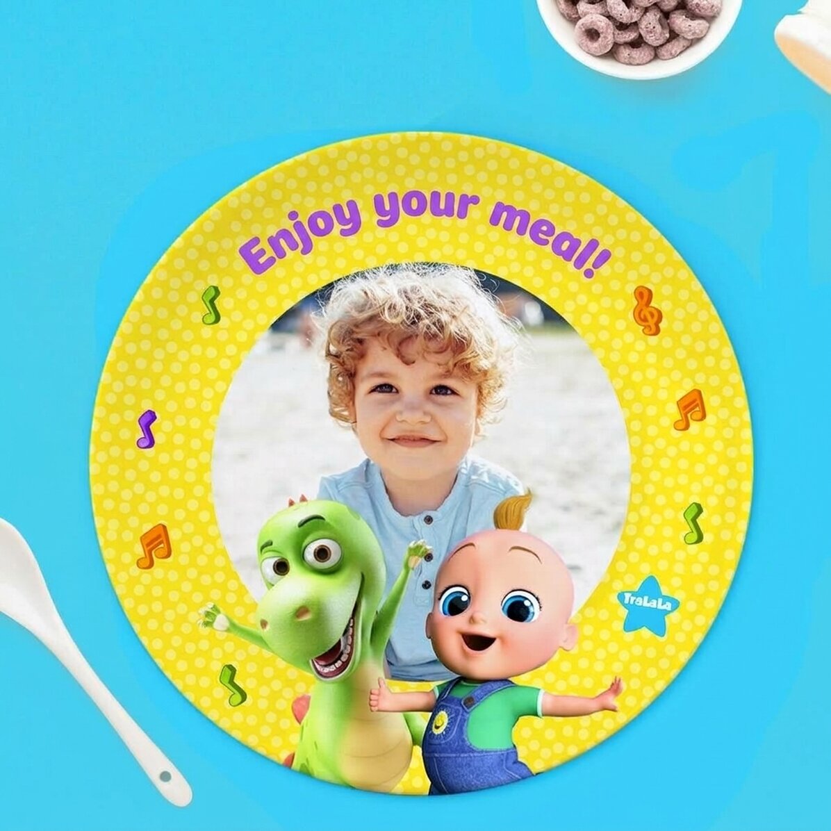 Piatto personalizzato con foto - TraLaLa