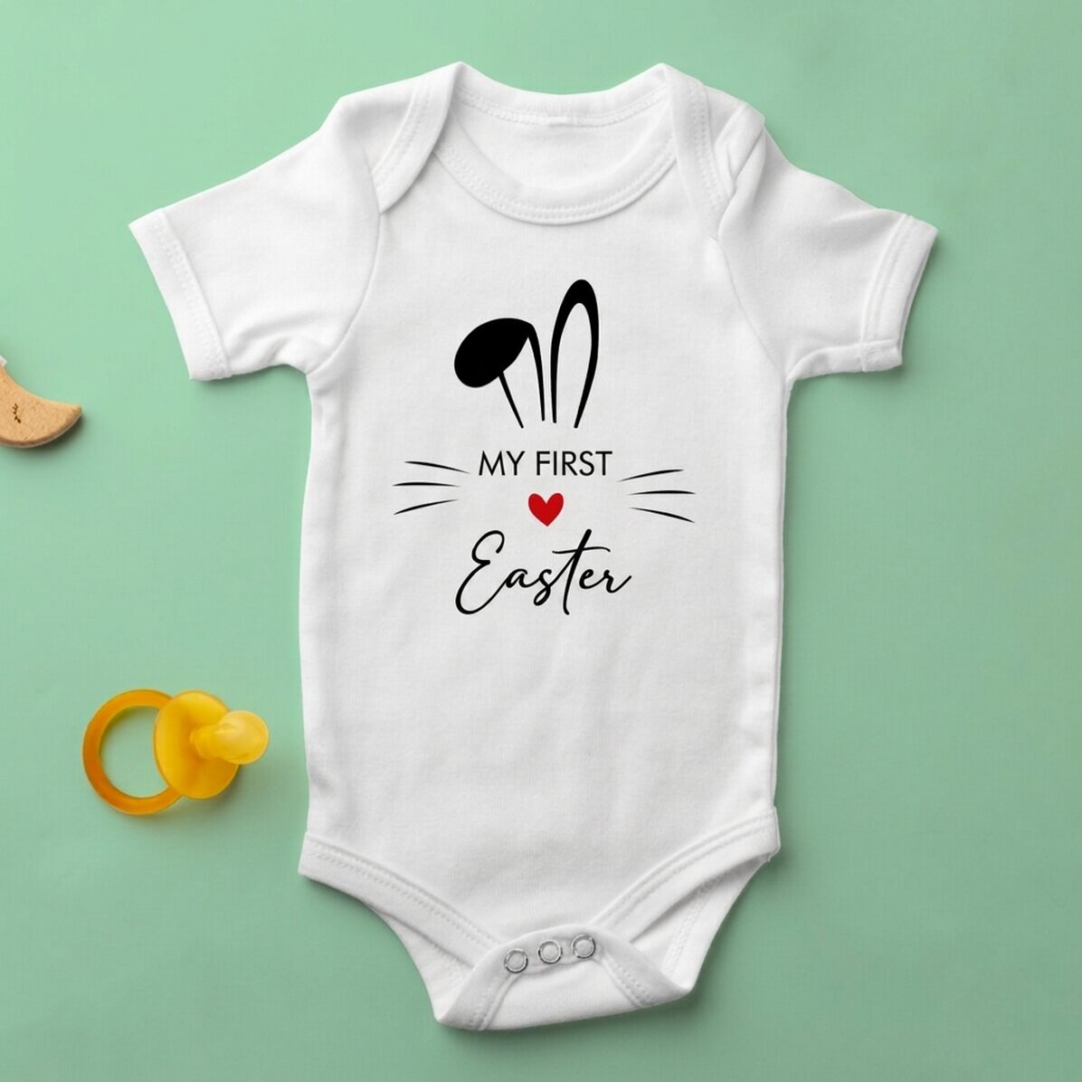 Body per bambini personalizzato con messaggio - First Easter