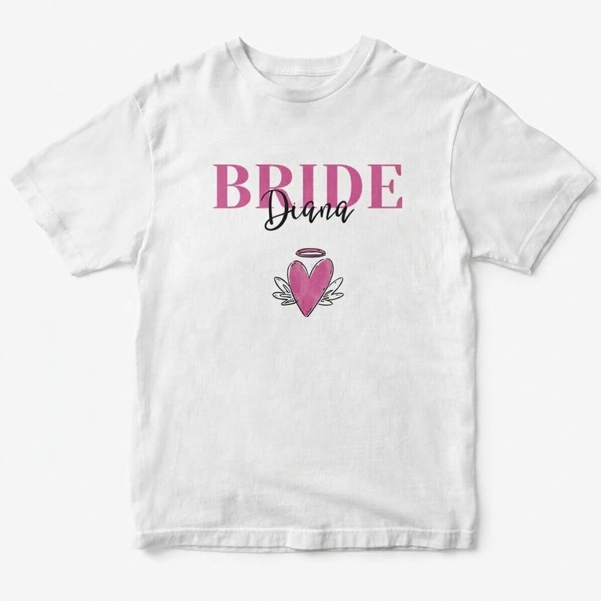Maglietta in cotone personalizzata con scritta - Matrimonio