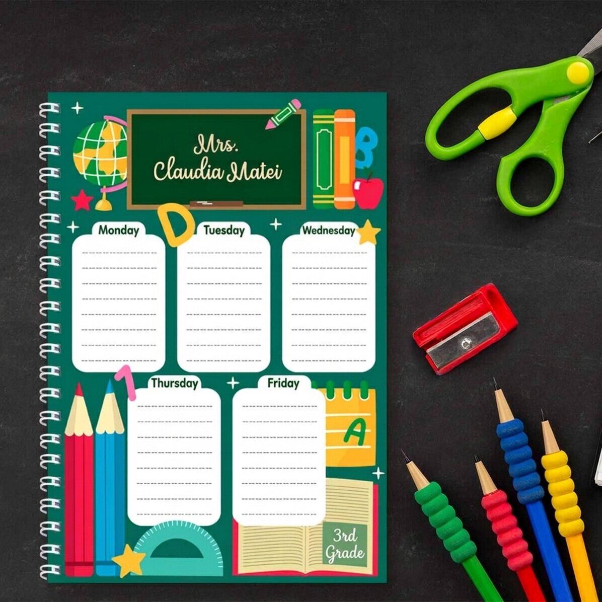 Quaderno personalizzato con scritta - Insegnante