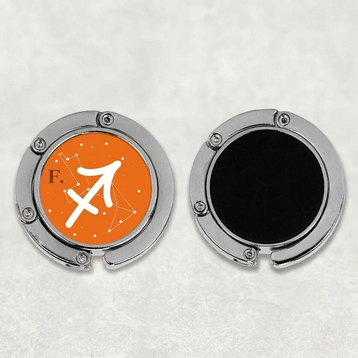 Portaborsa da tavola personalizzato con scritta - Segno zodiacale Sagittario