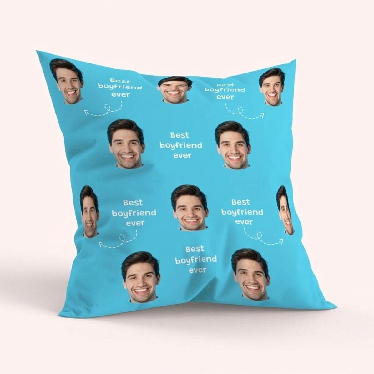Cuscino personalizzato con 10 foto fronte-retro - Boyfriend