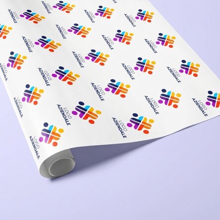Carta da regalo personalizzata con logo