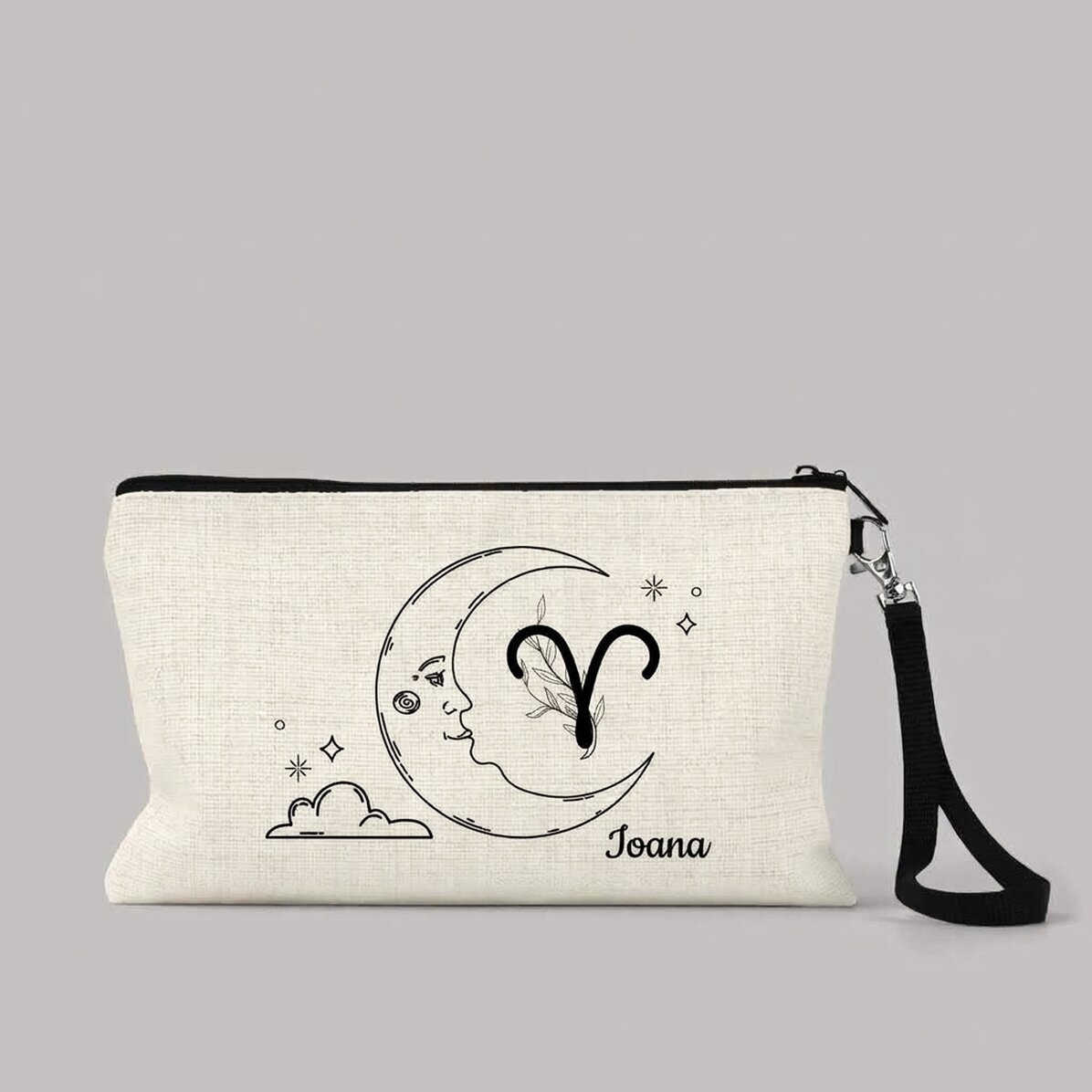 Kit trucco personalizzato con scritta - Segno zodiacale Ariete