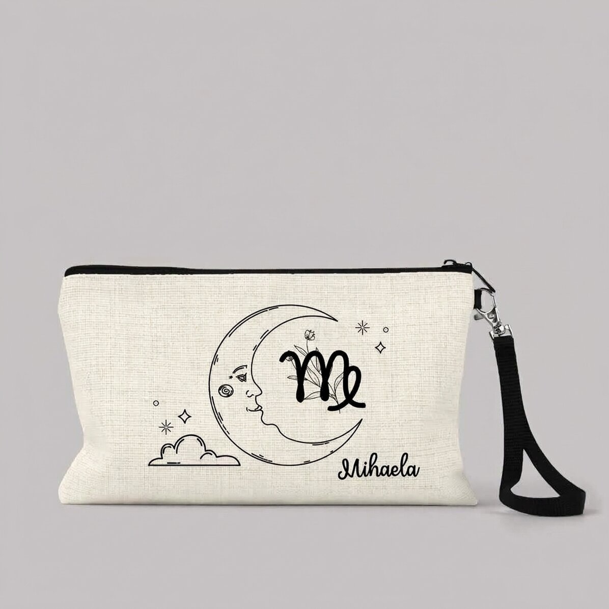 Kit trucco personalizzato con scritta - Segno zodiacale Vergine