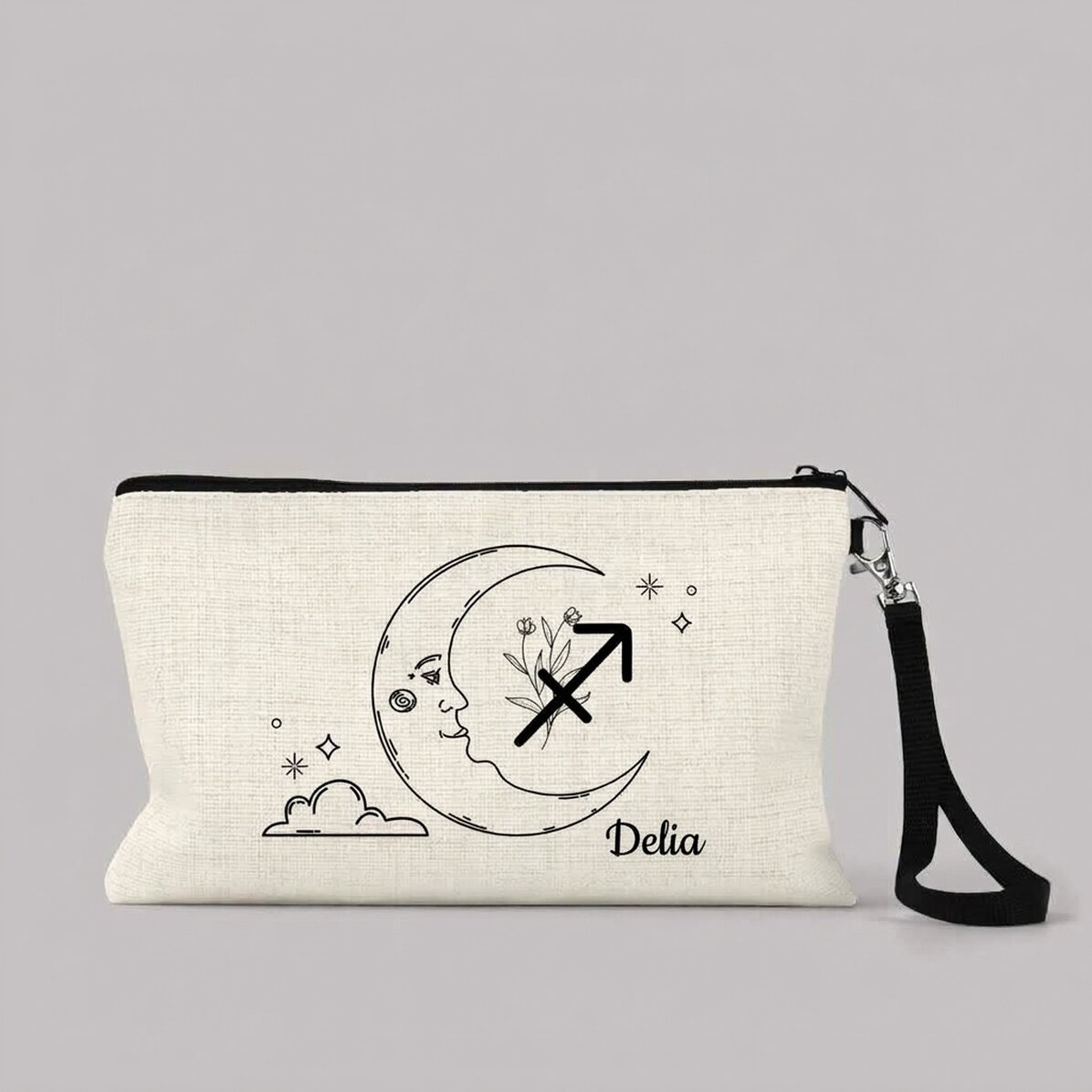 Kit trucco personalizzato con scritta - Segno zodiacale: Sagittario