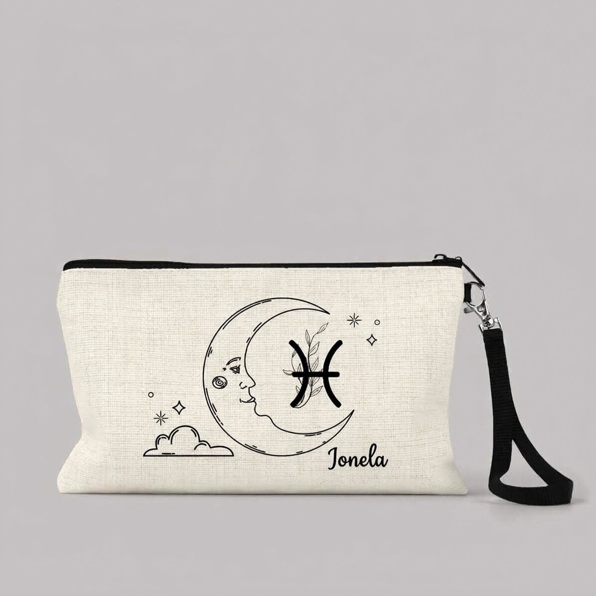 Kit trucco personalizzato con scritta - Segno zodiacale Pesci
