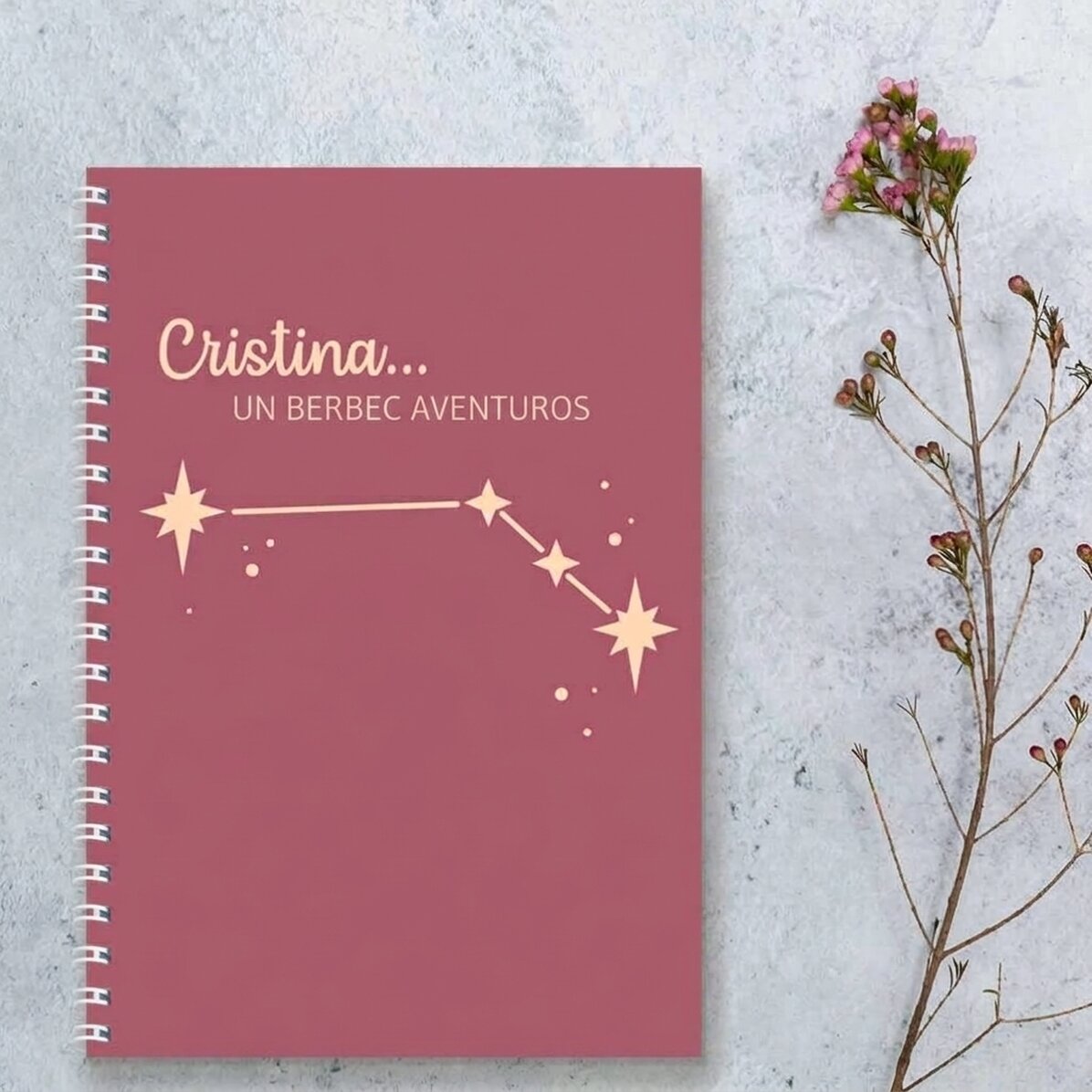 Quaderno personalizzato con testo - Segno zodiacale Ariete