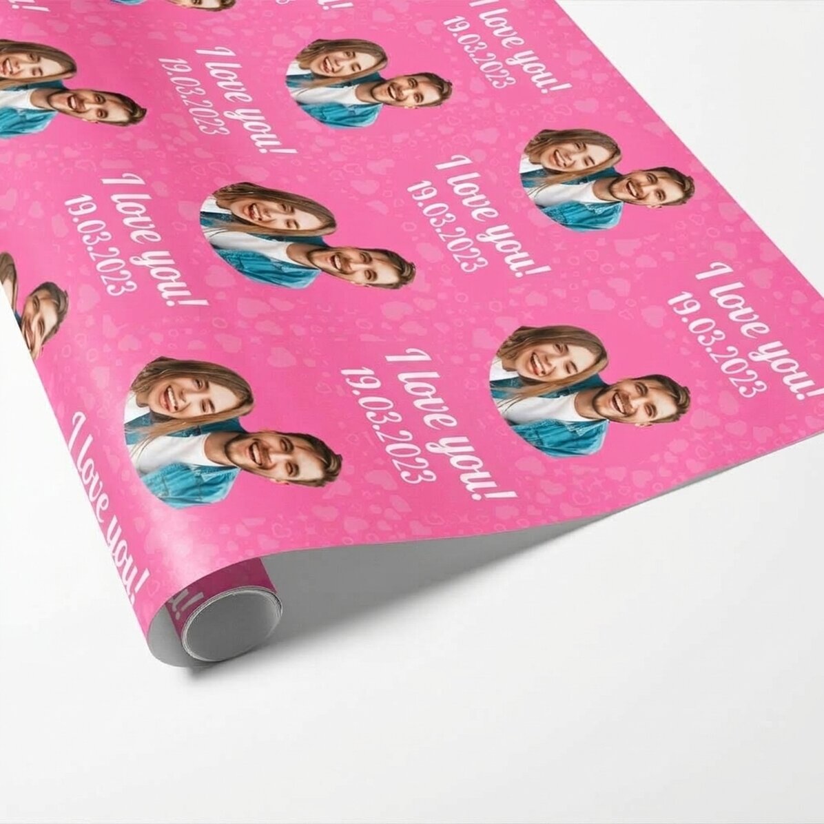 Carta da regalo personalizzata con testo e foto - Ti amo!