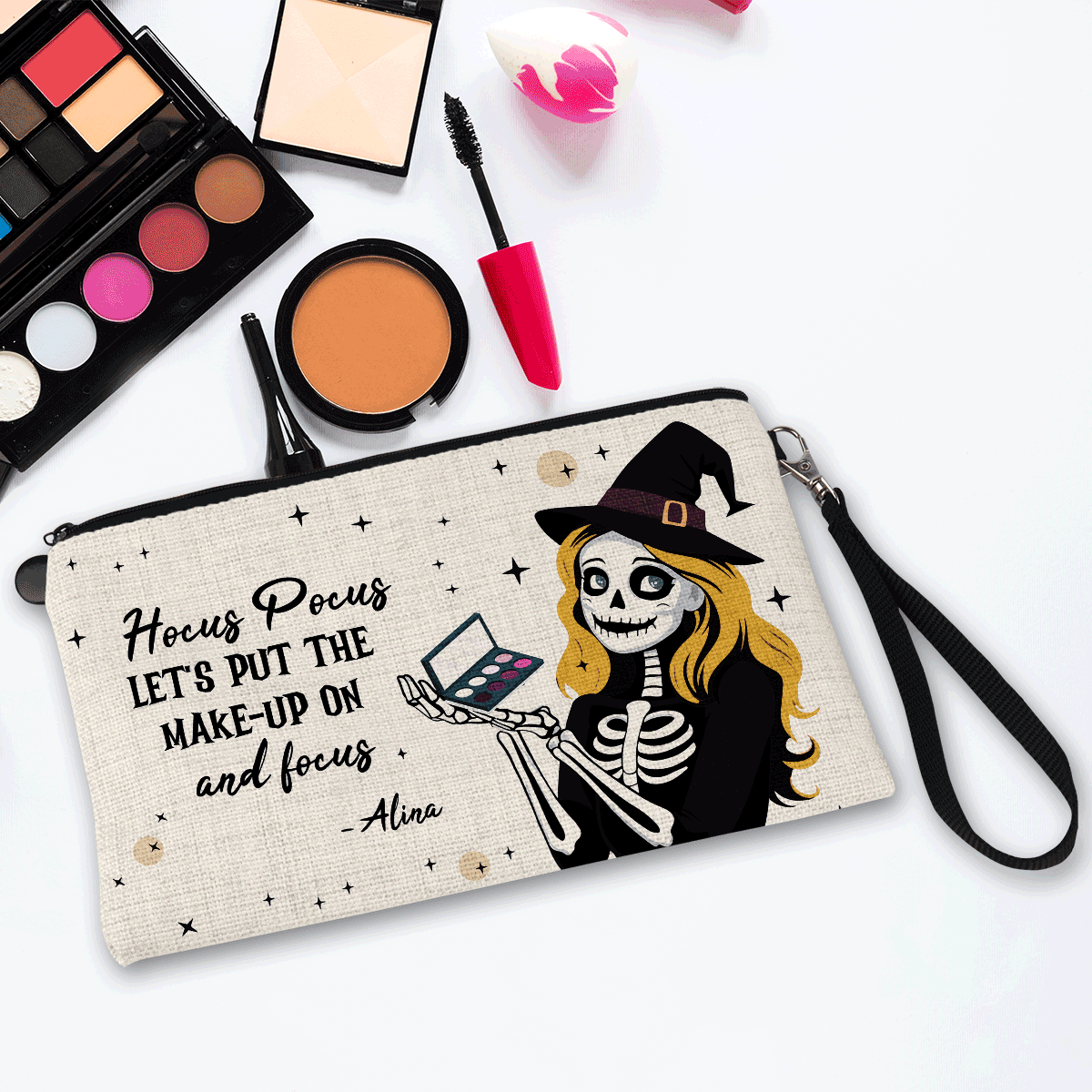 Kit trucco personalizzato con scritta - Halloween