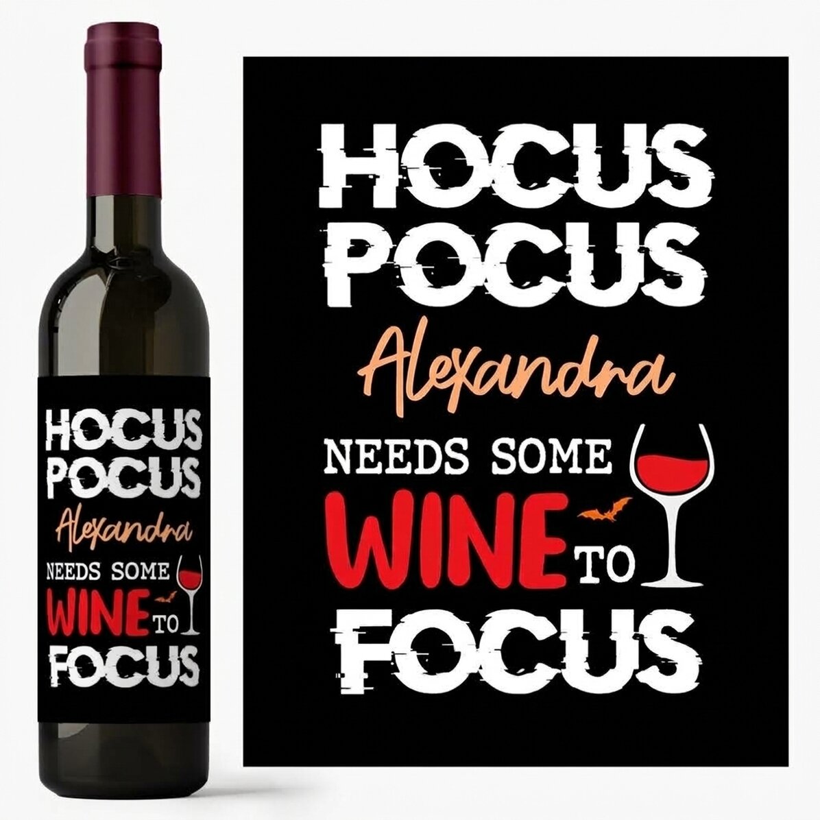 Vino personalizzato con nome - Ho bisogno di un po