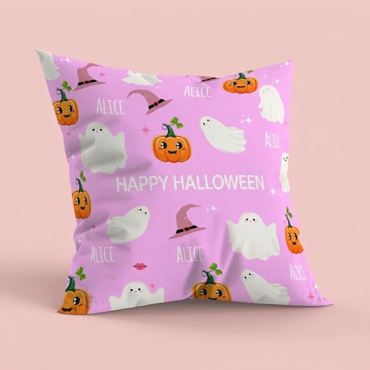 Cuscino personalizzato con scritta - Cute Halloween