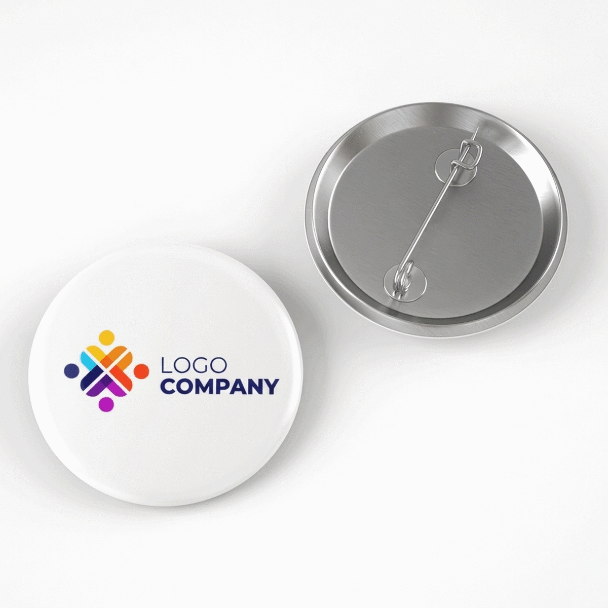 Spilla personalizzata con logo