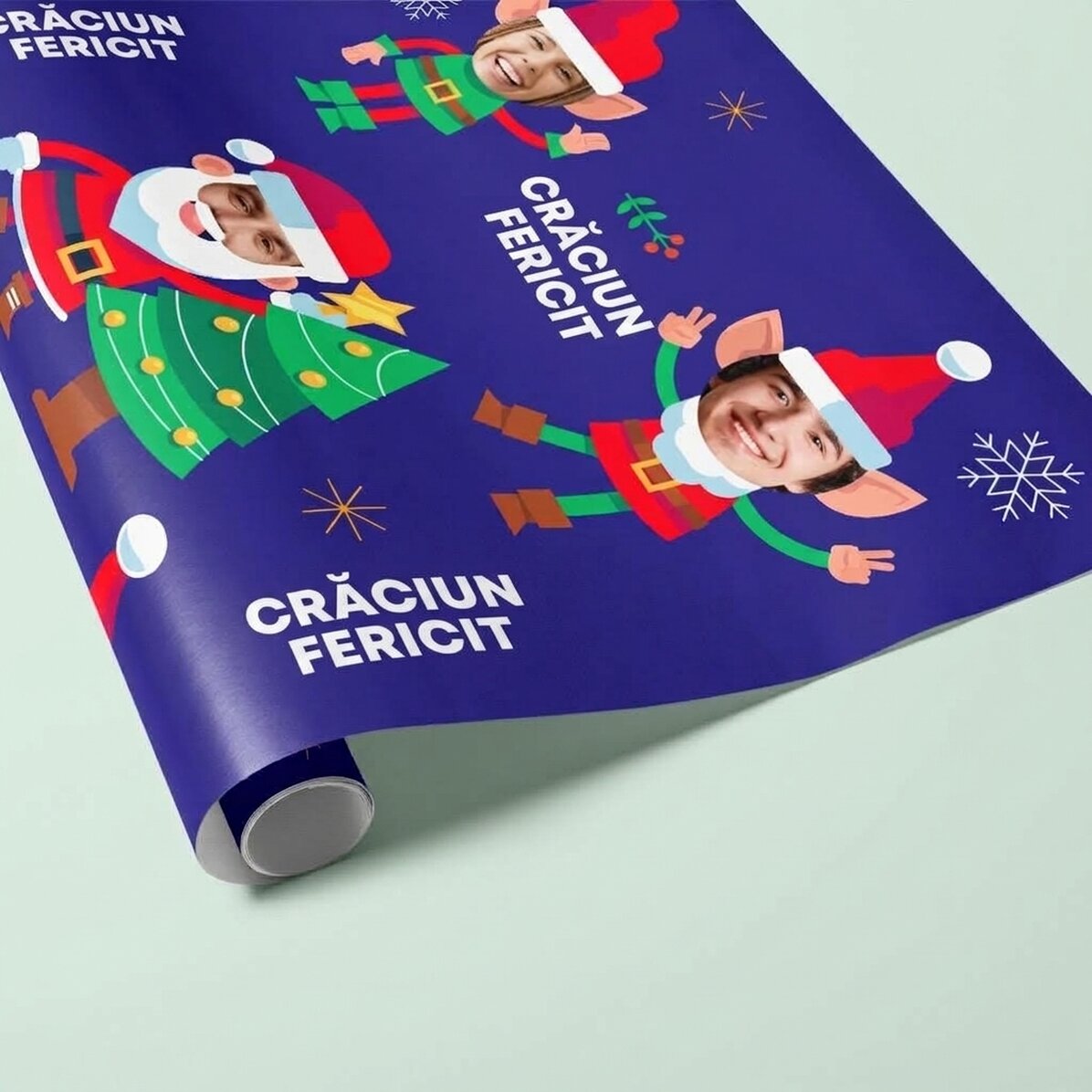 Carta da regalo personalizzata con 5 foto - Funny Christmas
